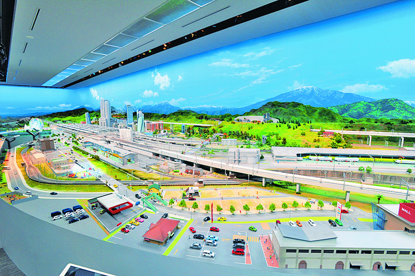 JR東海の車両が走るジオラマ模型/リニア・鉄道館(愛知県/名古屋市)