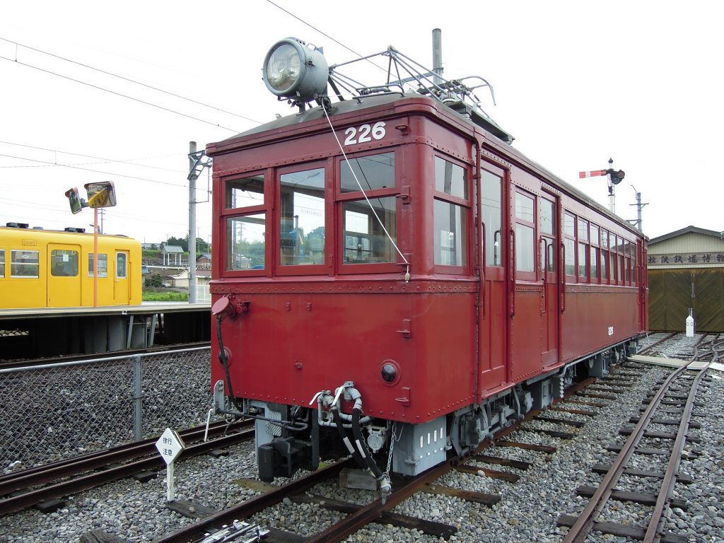 展示車両「モニ220形226」／軽便鉄道博物館（三重県／いなべ市）