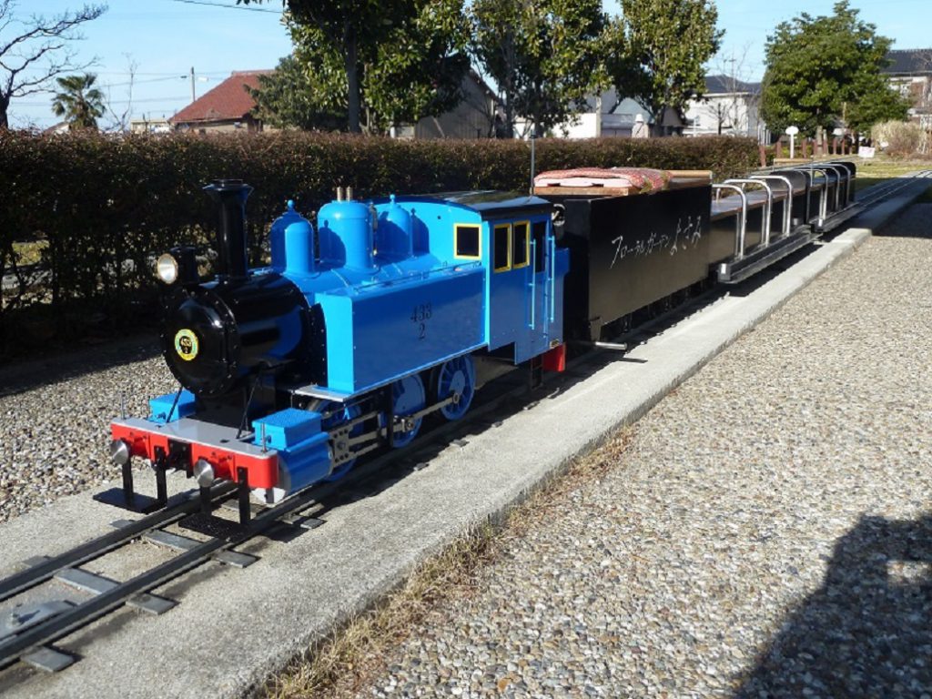 子どもたちに大人気のミニSL/フローラルガーデンよさみ(愛知県/刈谷市)