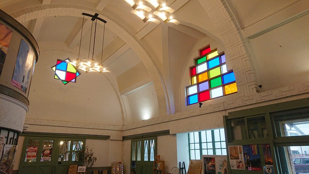 出雲大社前駅舎内部/一畑電車 出雲大社前駅(島根県/出雲市)