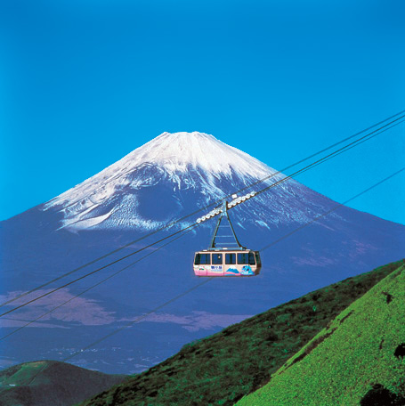 まるで空を飛んでいるような気分／箱根駒ヶ岳ロープウェー（神奈川県／箱根町）