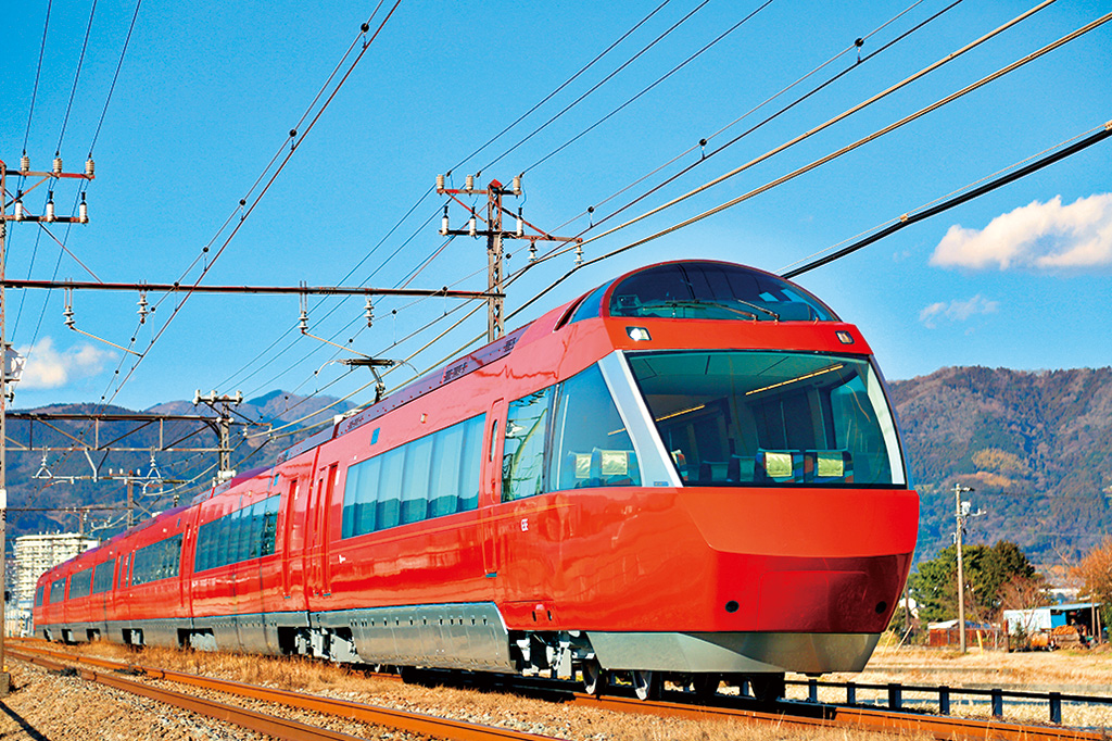 展望室付きの車両ならより景色が楽しめる／小田急ロマンスカー（神奈川県）