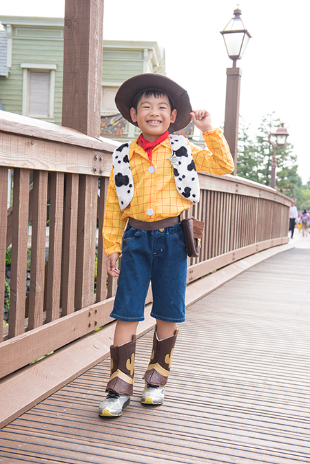本格的な仮装キッズ/東京ディズニーリゾート(千葉県/浦安市)