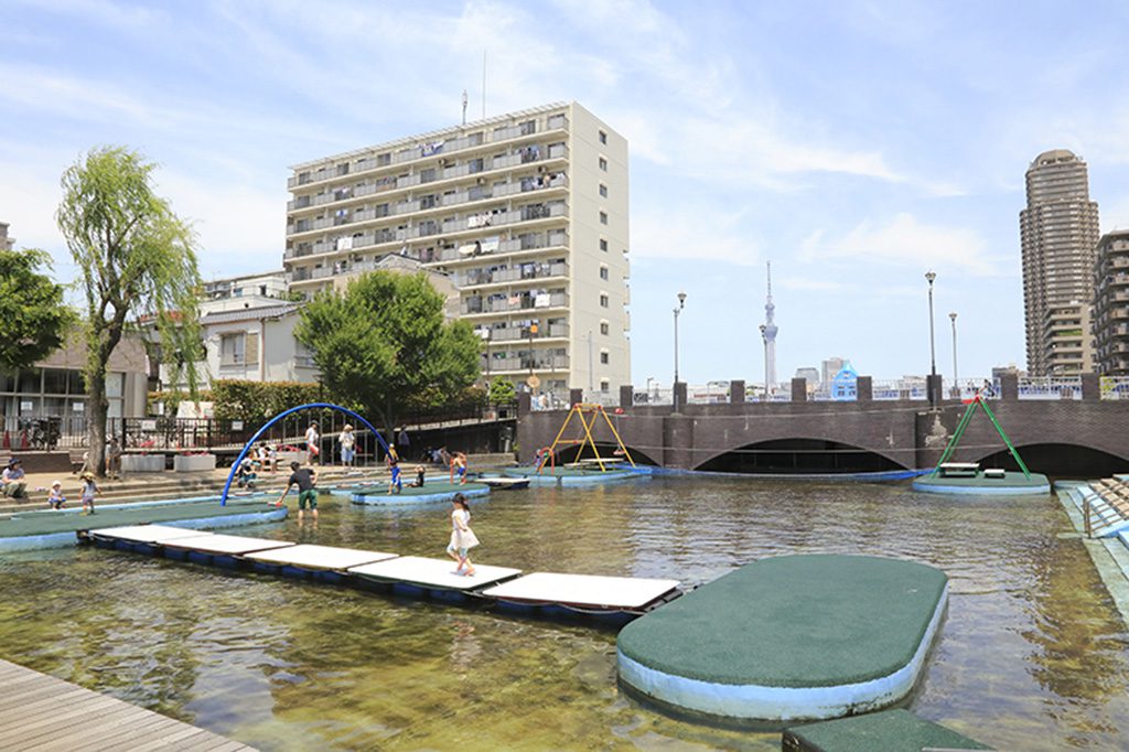 横十間川親水公園／写真：江東区広報広聴課提供