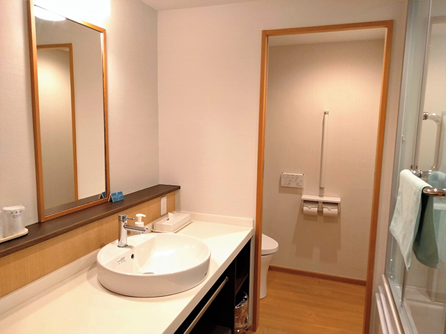 清潔感のある洗面・トイレ/池の平ホテル(長野県/立科町)