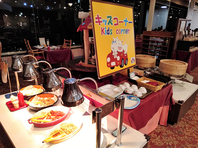 子どもが自分でよそえるキッズバイキング/池の平ホテル(長野県/立科町)