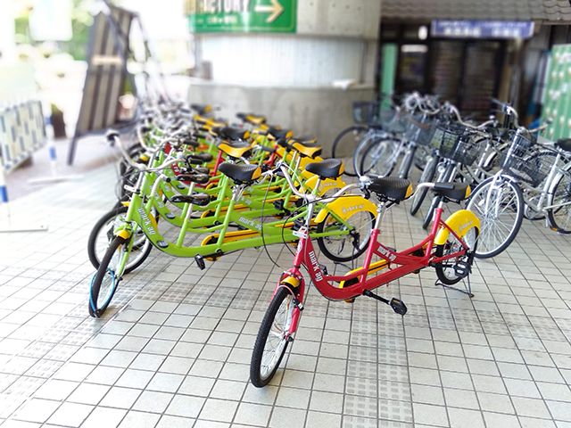 親子で乗れる3人乗り自転車/池の平ホテル(長野県/立科町)