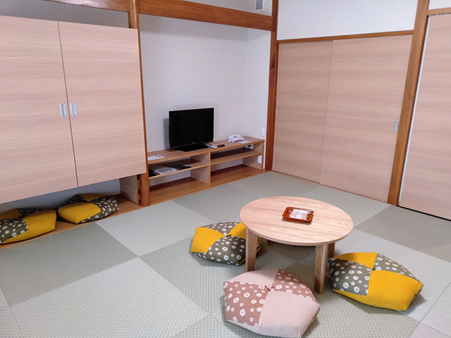 フラットな畳で赤ちゃんを遊ばせても安心/池の平ホテル(長野県/立科町)