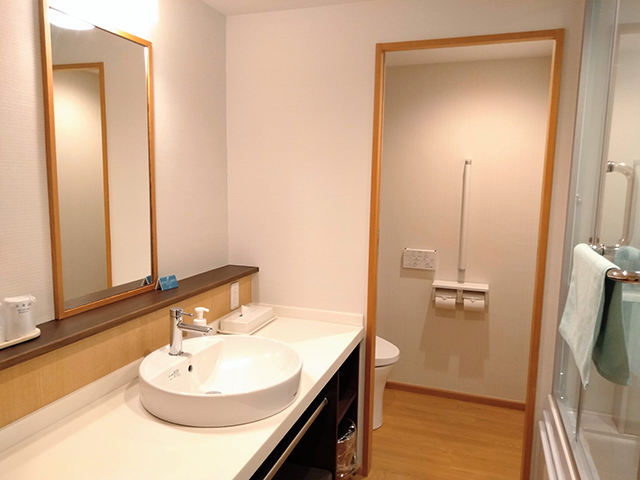 清潔感のある洗面・トイレ/池の平ホテル(長野県/立科町)