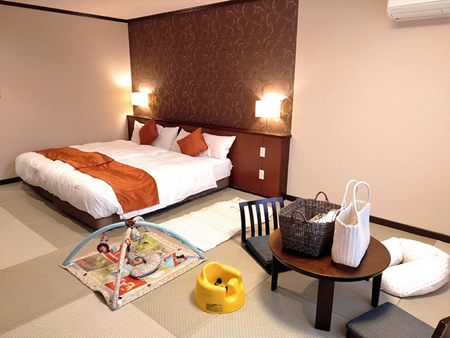 ベビーグッズが20点以上用意されている/池の平ホテル(長野県/立科町)