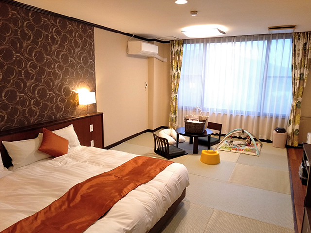 赤ちゃんと畳で寛げるなごみルーム/池の平ホテル(長野県/立科町)