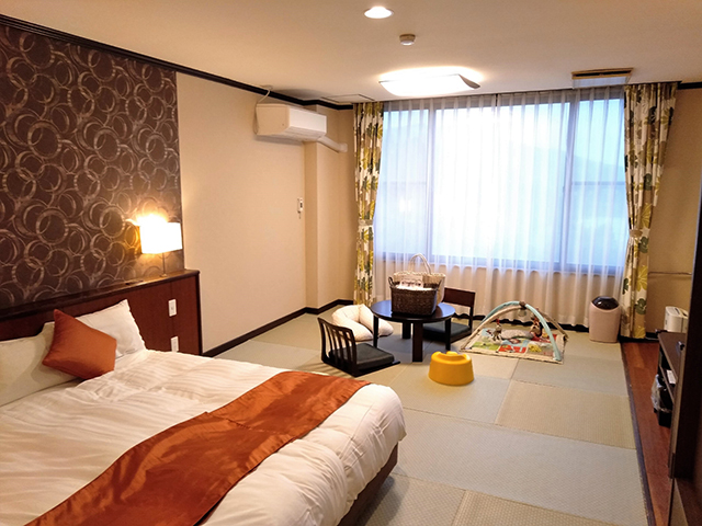 落ち着いた色合いの和モダンルーム/池の平ホテル(長野県/立科町)
