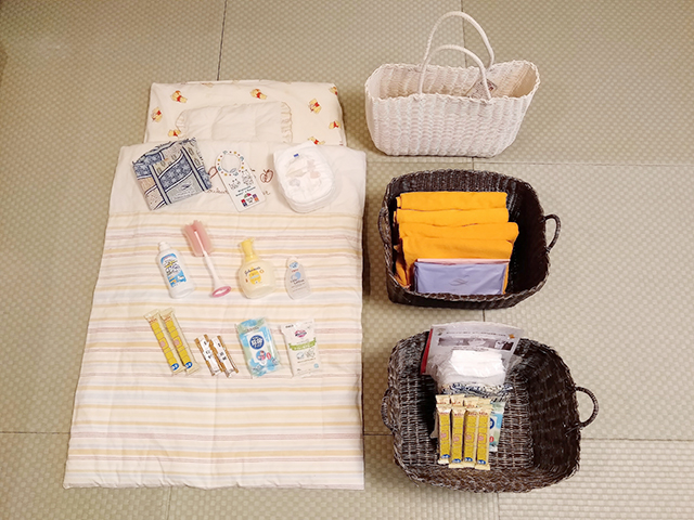 ベビーボックスの中の無料特典/池の平ホテル(長野県/立科町)