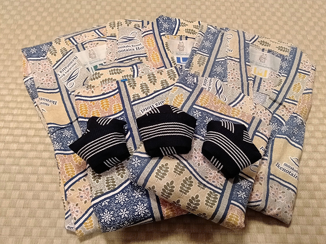 小さなサイズの浴衣も用意されている/池の平ホテル(長野県/立科町)