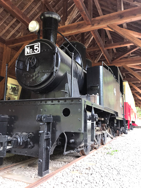 車両展示「ポッポ汽車」／ポッポ汽車展示館（石川県／小松市）