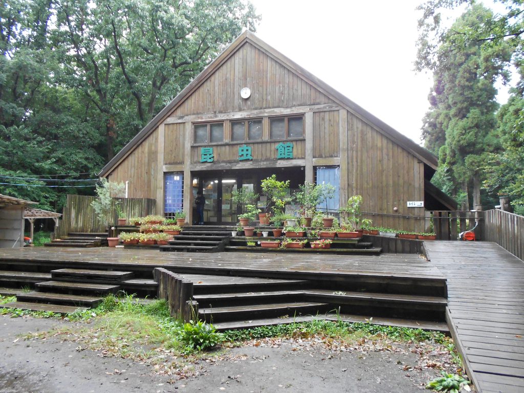 昆虫館の外観/豊里ゆかりの森(茨城県/つくば市)