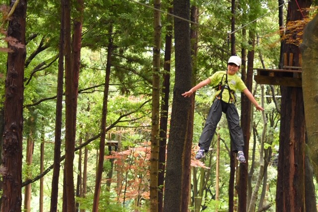 ジップスライド/フォレストアドベンチャー・つくば(茨城県/つくば市)