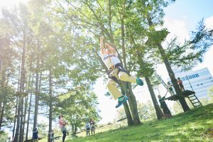 群馬県のアスレチック10選!空中コースからジップライン、公園の大型遊具まで