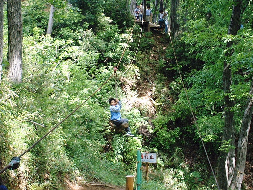 人間ロープウェイ1号/東丹沢グリーンパーク(神奈川県/厚木市)