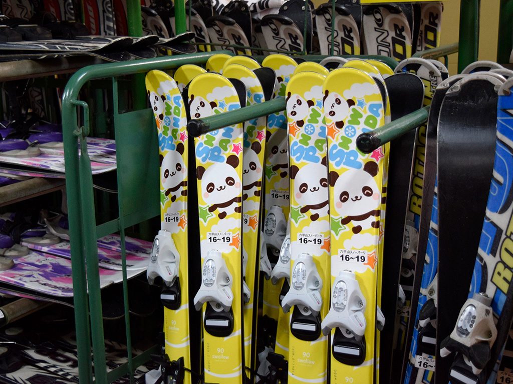 キッズ用スキー板/六甲山スノーパーク（兵庫県/神戸市）