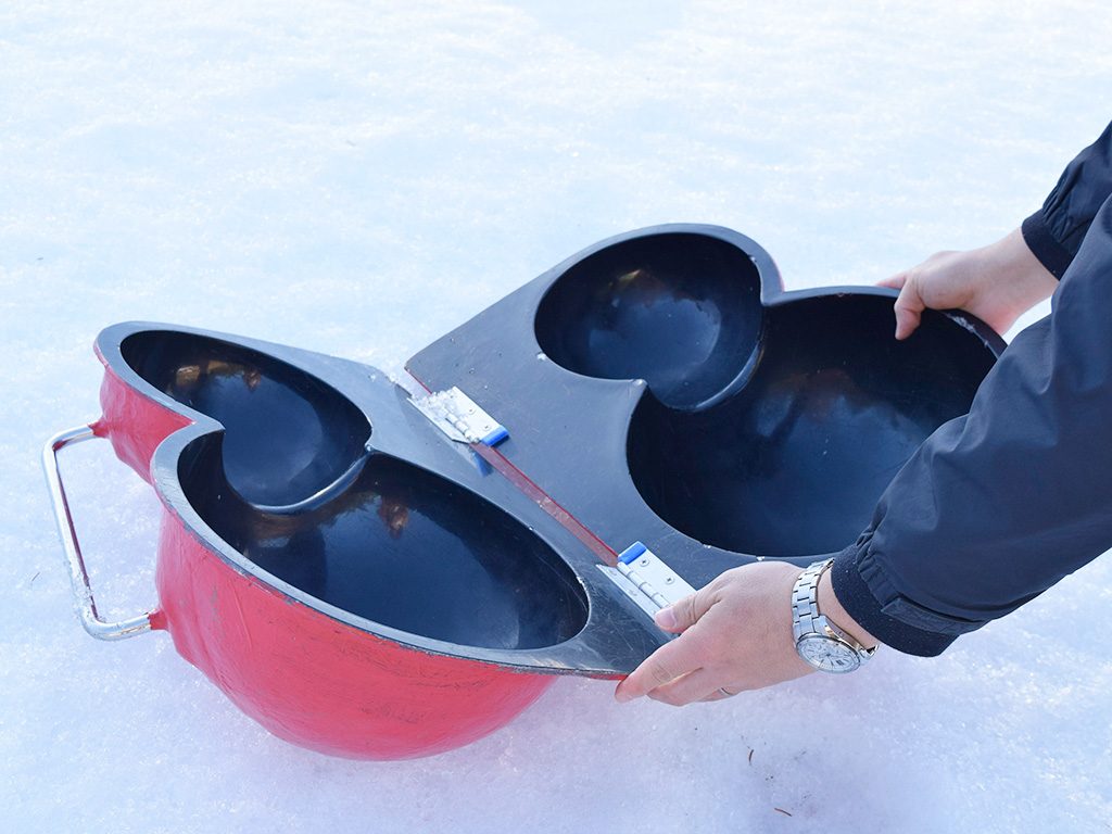 雪だるま製造器/六甲山スノーパーク（兵庫県/神戸市）