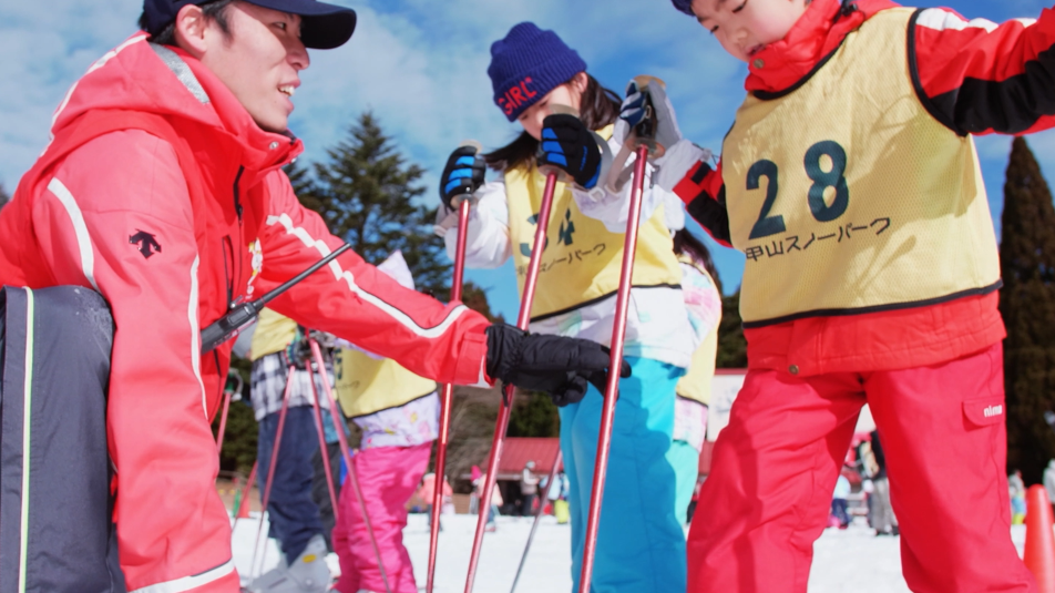スキースクールの様子/六甲山スノーパーク（兵庫県/神戸市）
