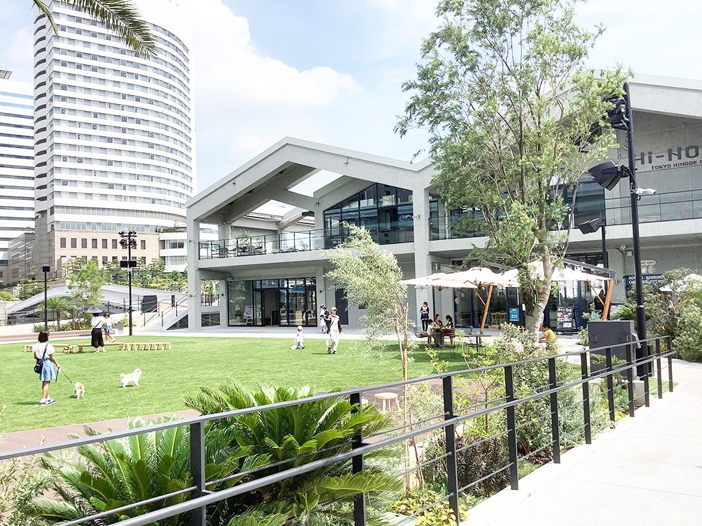 「Hi-node」の外観/日の出桟橋(東京都/港区)