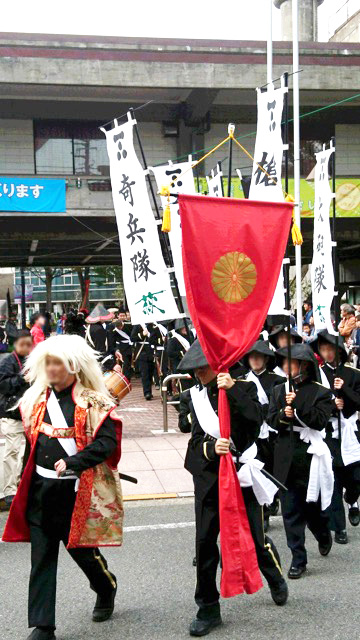 萩・世田谷幕末維新祭りの様子/松陰神社(東京都/世田谷区)