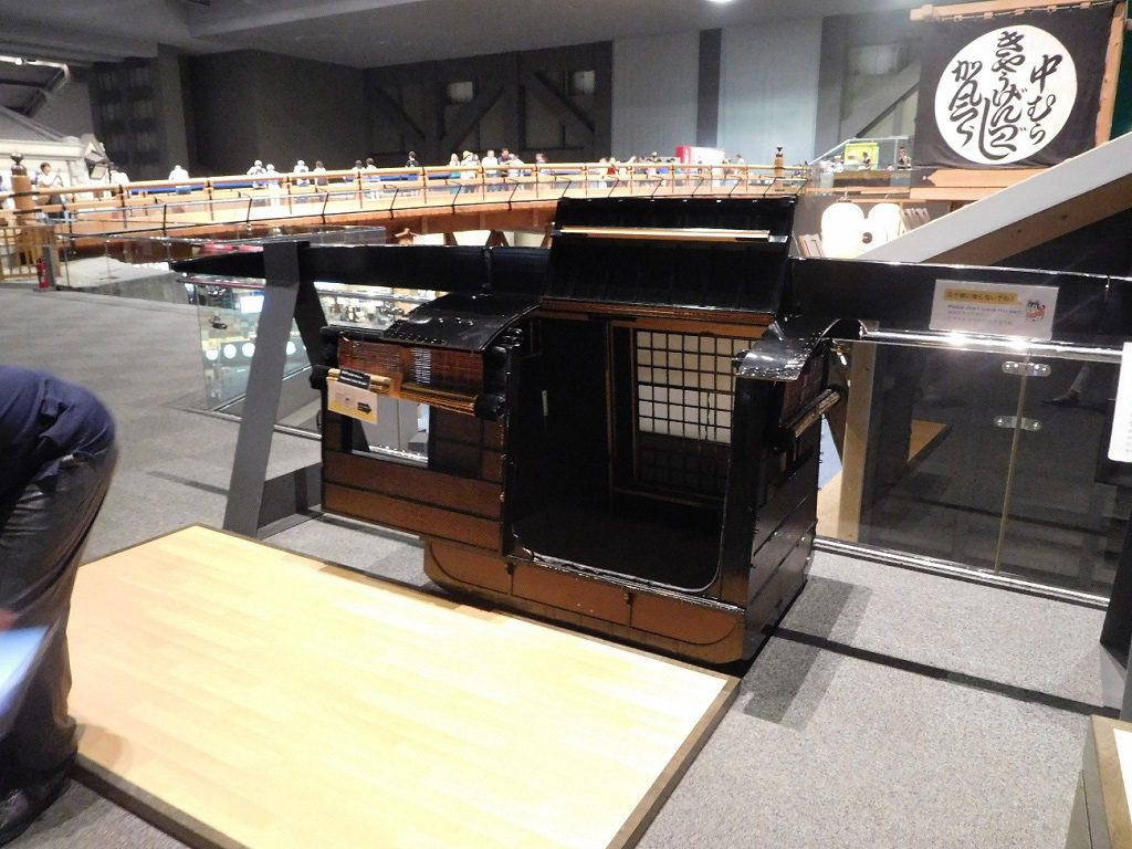 江戸東京博物館の大名かご(東京都/墨田区)