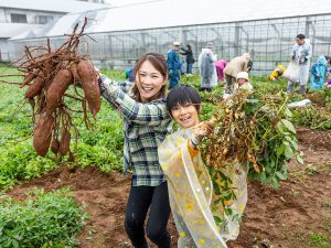 東京・江戸川区のファミリーにおすすめ！ふれあい農園で野菜の収穫体験！