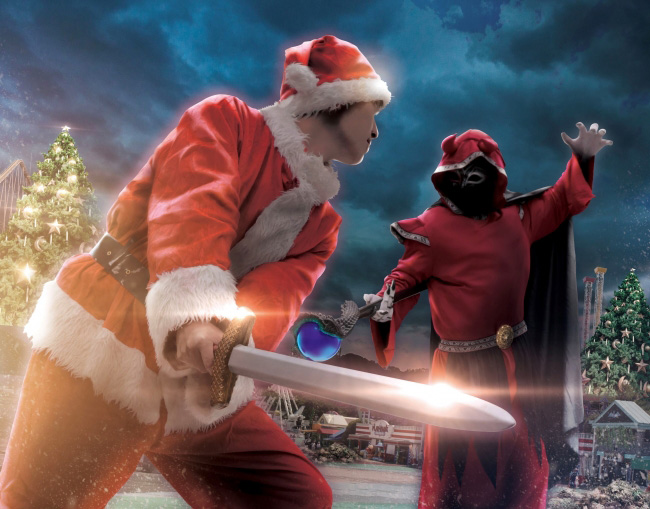 サンタになってクリスマスエルフ村を救う（イメージ）／よみうりランド（東京都／稲城市）