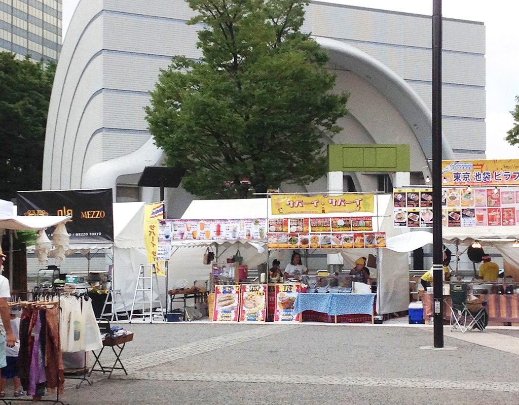 週末のイベントの様子／代々木公園（東京都/渋谷区）