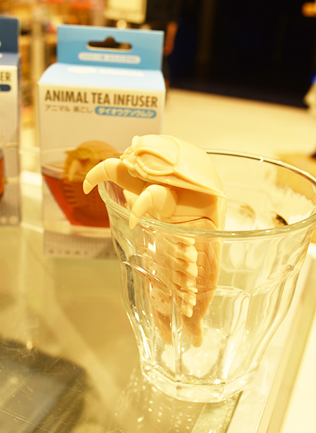 ダイオウグソクムシの茶こし/沼津港深海水族館 シーラカンス・ミュージアム（静岡県／沼津市）