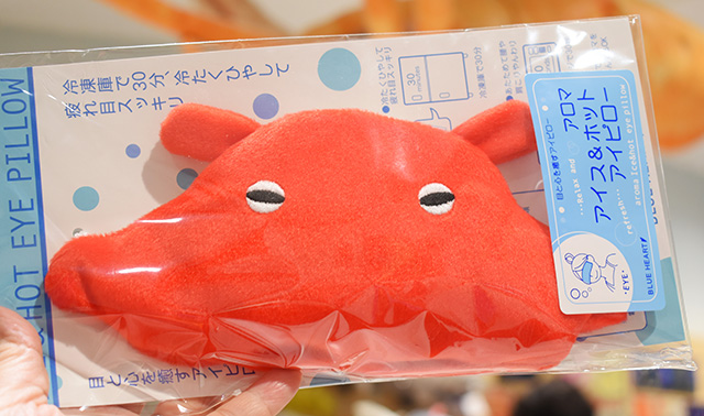 メンダコのアイピロー/沼津港深海水族館 シーラカンス・ミュージアム（静岡県／沼津市）