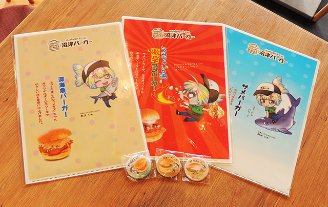オリジナルキャラクターのグッズ/沼津バーガー(静岡県/沼津市)