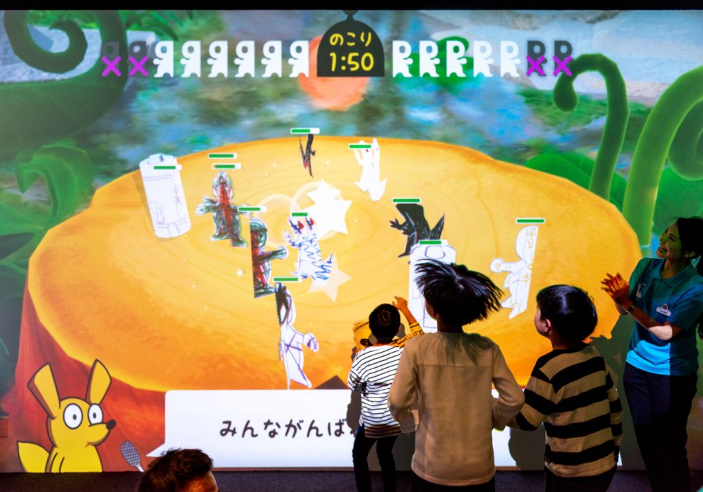 デジタル紙相撲「PAPER RIKISHI」／リトルプラネットららぽーと沼津（静岡県／沼津市）