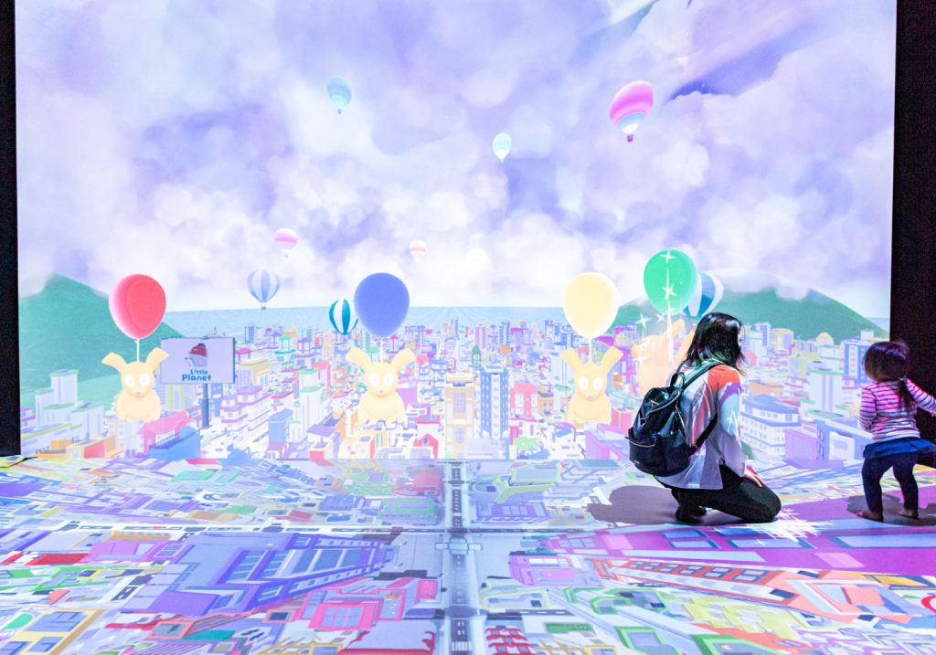 デジタルトランポリン「FLAPPY」／リトルプラネットららぽーと沼津（静岡県／沼津市）