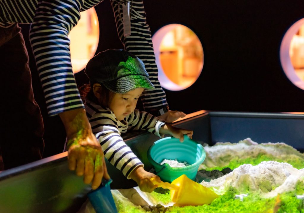 ARによる砂遊び体験「SAND　PARTY」／リトルプラネットららぽーと沼津（静岡県／沼津市）