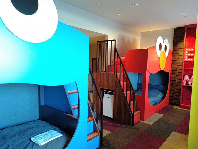 セサミストリート™・ビッグ・フェイス・ルーム/リーベルホテル アット ユニバーサル・スタジオ・ジャパン（大阪府/大阪市）