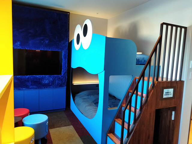 セサミストリート™・ビッグ・フェイス・ルーム/リーベルホテル アット ユニバーサル・スタジオ・ジャパン（大阪府/大阪市）