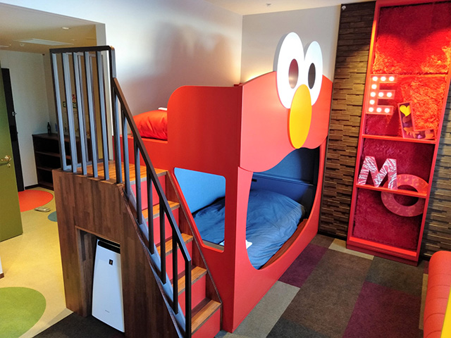 セサミストリート™・ビッグ・フェイス・ルーム/リーベルホテル アット ユニバーサル・スタジオ・ジャパン（大阪府/大阪市）