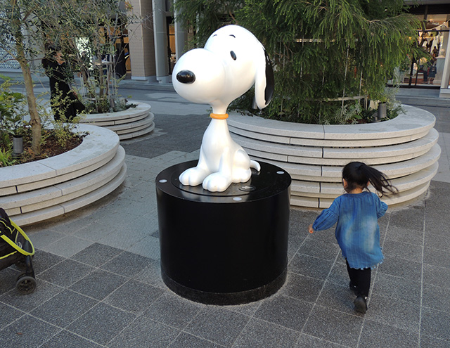 スヌーピーの“スタチュー”/スヌーピーミュージアム（東京都/町田市）