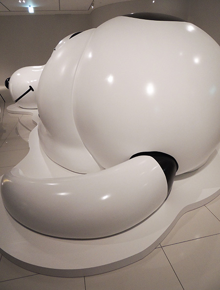 スヌーピースタチューの後ろ姿/スヌーピーミュージアム（東京都/町田市）