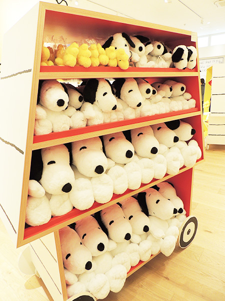 「ブラウンズストア」にあるぬいぐるみ/スヌーピーミュージアム（東京都/町田市）