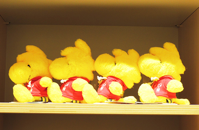 ウッドストックのオープン記念ぬいぐるみ/スヌーピーミュージアム（東京都/町田市）