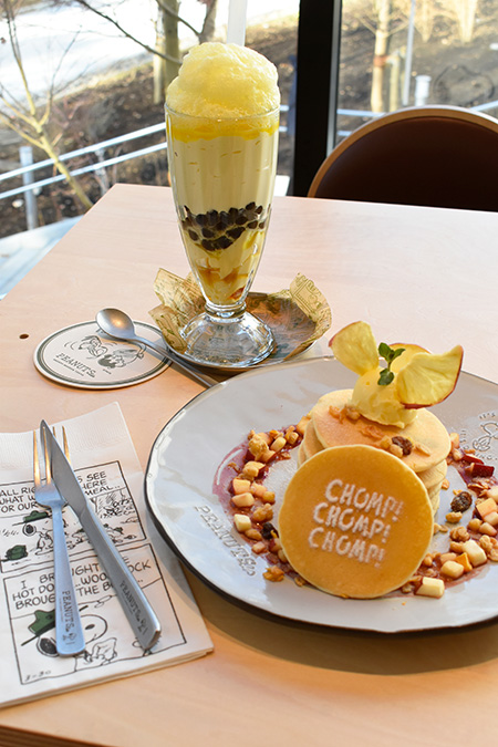 季節のパンケーキ/スヌーピーミュージアム（東京都/町田市）