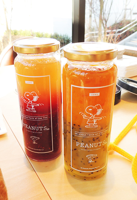 店限定デザインの2層ジャム/スヌーピーミュージアム（東京都/町田市）