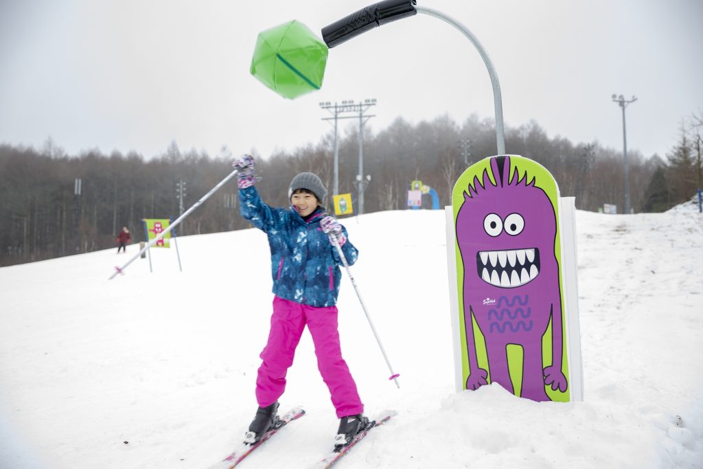 「ゴタくんのヒャッホー山」ゲレンデ/白樺リゾート 池の平 スノーパーク(長野県/立科町)