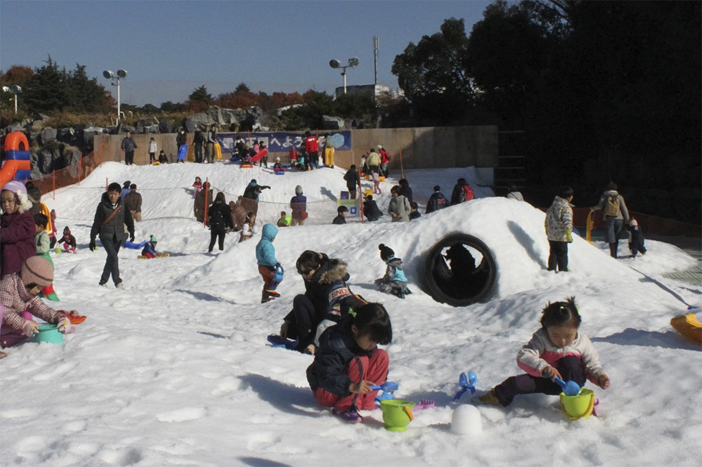 冬のわんぱく広場/西武園ゆうえんち(埼玉県/所沢市)