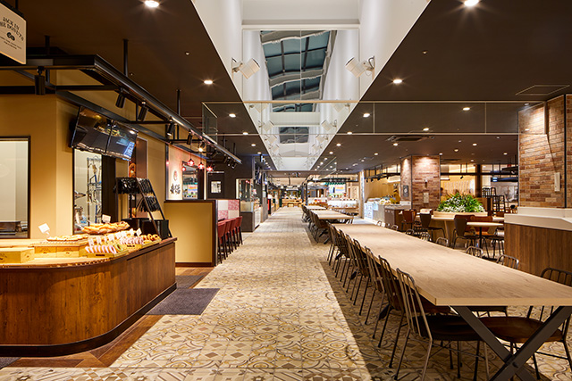 「ギャザリングマーケット」の店内/南町田グランベリーパーク(東京都/町田市)